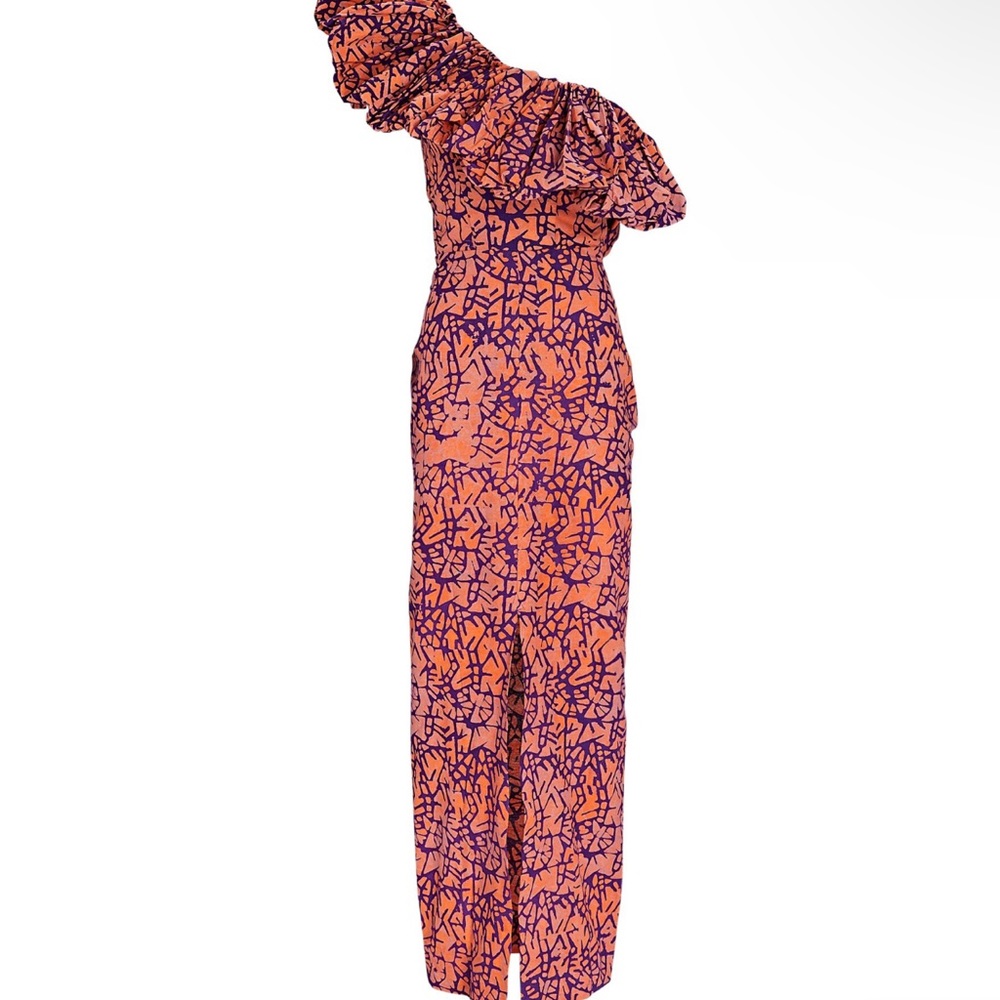 Sika One Shoulder Maxi Dress 8